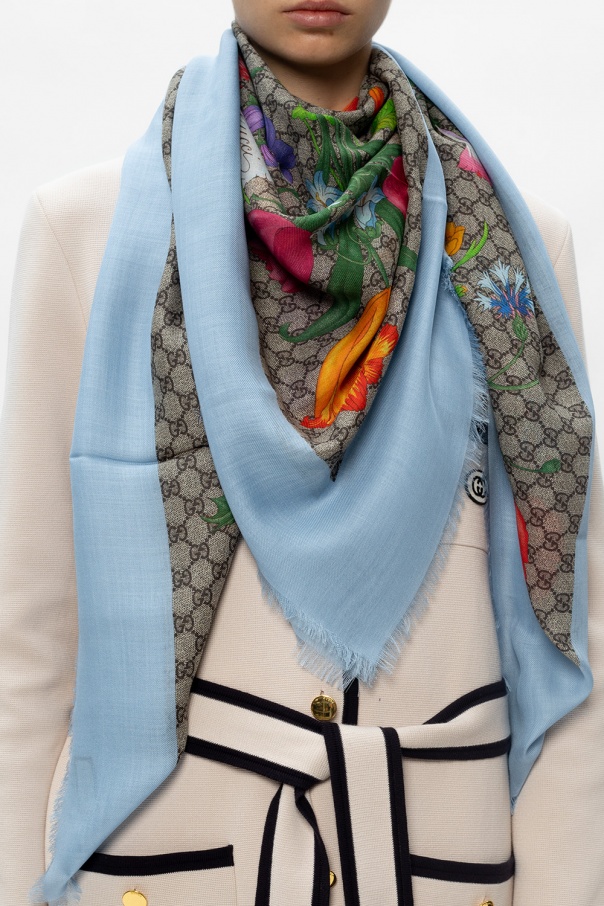 Gucci Scarf with logo | Women's Accessories | Vitkac